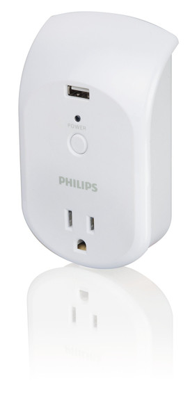 Philips SPS6010B/17 1AC outlet(s) power extension