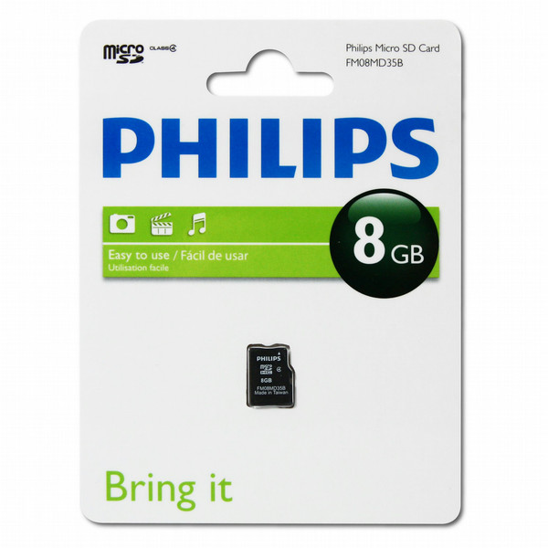 Philips Micro SD cards FM08MD35B/97