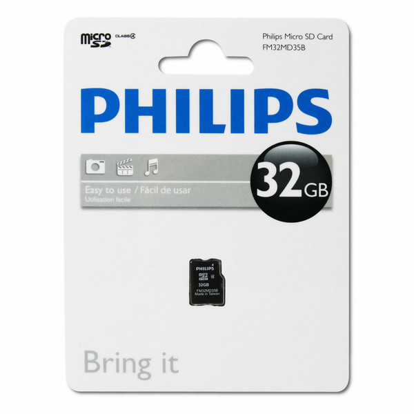 Philips Карты памяти Micro SD FM32MD35B/97