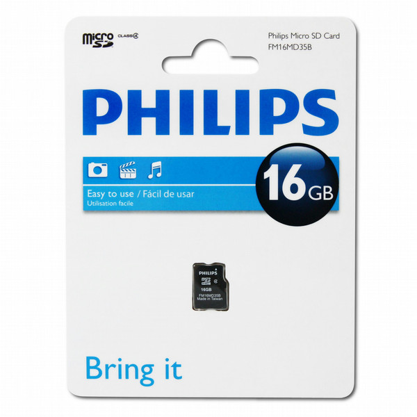 Philips Карты памяти Micro SD FM16MD35B/97