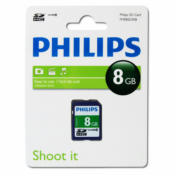Philips Карты памяти SD FM08SD45B/97