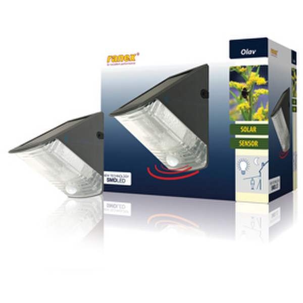 Ranex RA-5000261 Outdoor 0.3W Black wall lighting