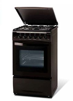 Zoppas PR55S Freistehend Gas hob Braun Küchenherd