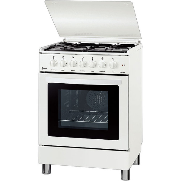 Zoppas PP65AMW Freestanding Gas hob A White cooker