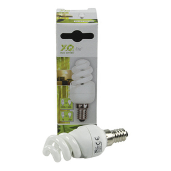 Ranex XQ-0837 7W E14 A Warm white fluorescent lamp