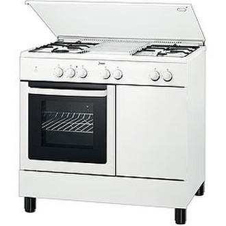 Zoppas PBG960GW Freistehend Gas hob Weiß Küchenherd