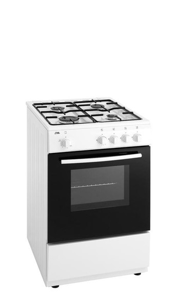 ETNA EFG409HWIT Freestanding Gas hob White cooker