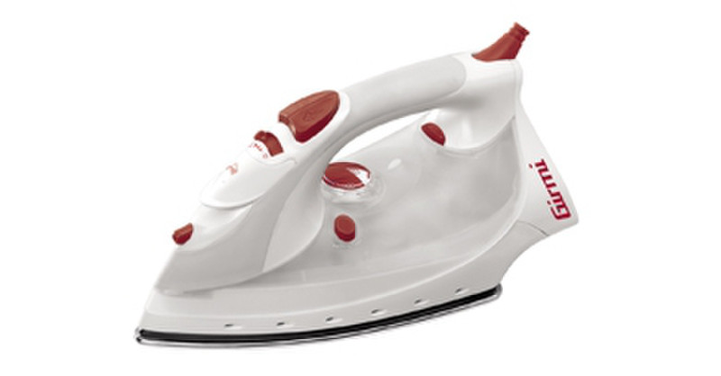 Girmi ST30 Dry & Steam iron Stainless Steel soleplate 2400W Red,White iron