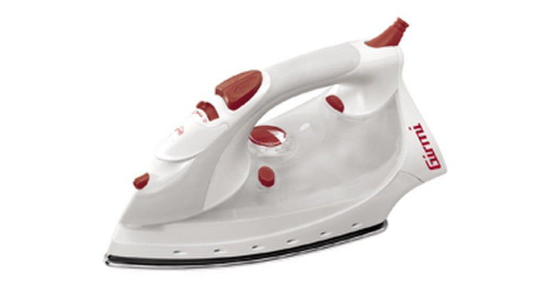 Girmi ST30 Dry & Steam iron Stainless Steel soleplate 2400Вт Красный, Белый утюг