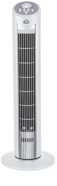 DCG Eltronic VE9095 Household tower fan 45Вт Черный, Белый вентилятор