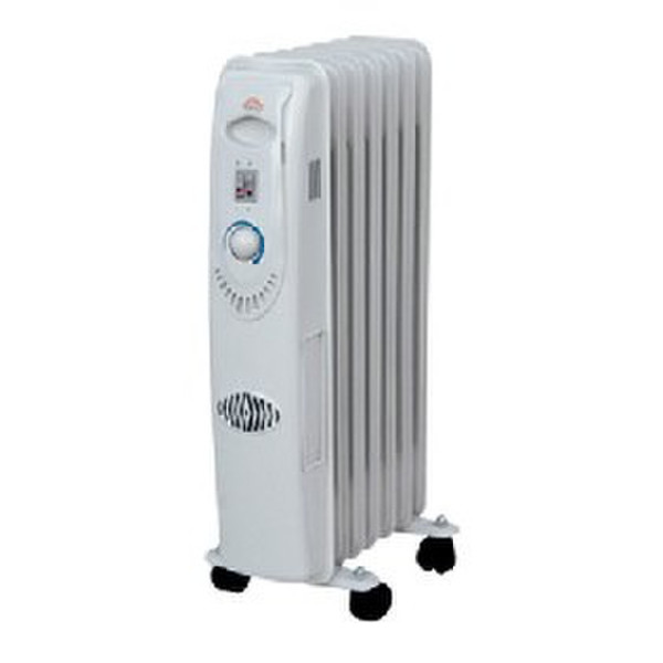DCG Eltronic RA2807 Floor 1500W Black,White radiator electric space heater