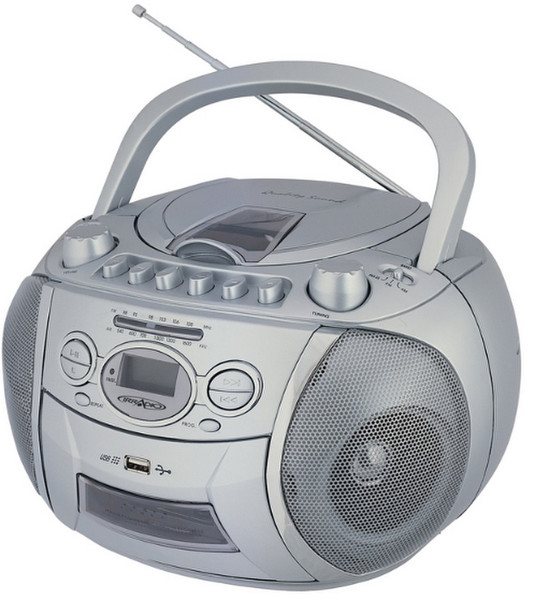 Irradio CDMP 320 Silver CD radio