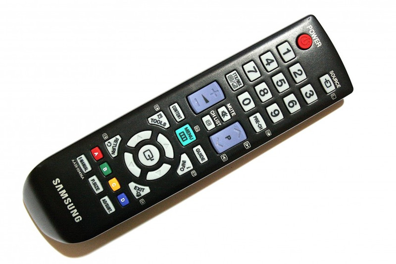 Samsung AA59-00496A IR Wireless press buttons Black remote control