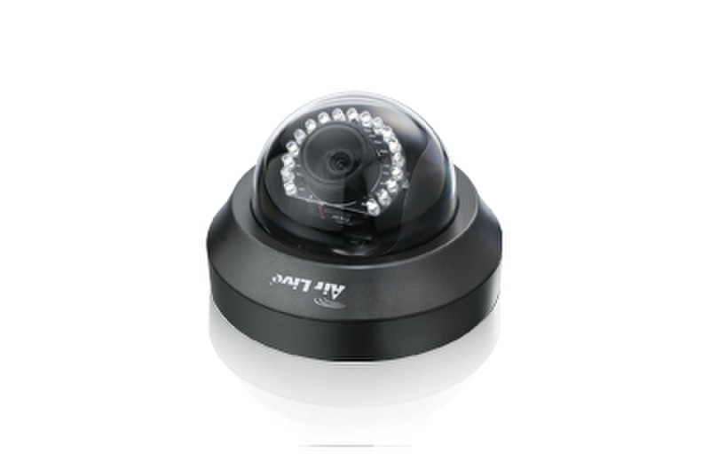 AirLive POE-280HD IP security camera В помещении и на открытом воздухе Dome Черный камера видеонаблюдения