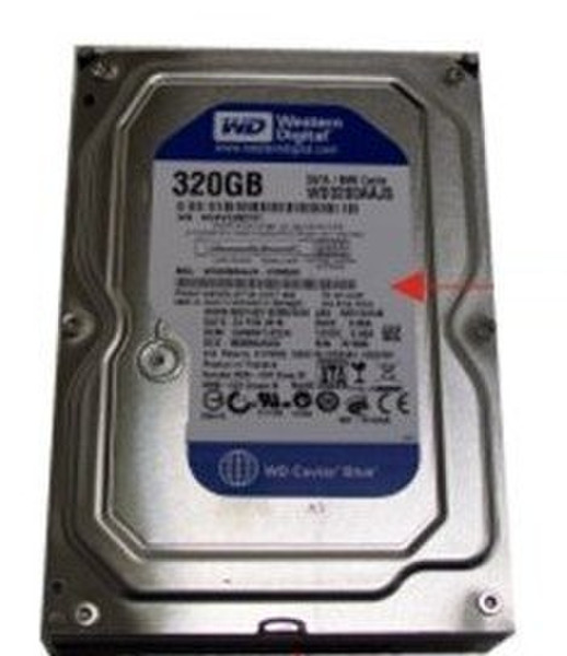 Fujitsu WDC:WD3200AAJS-320 320GB Serial ATA hard disk drive