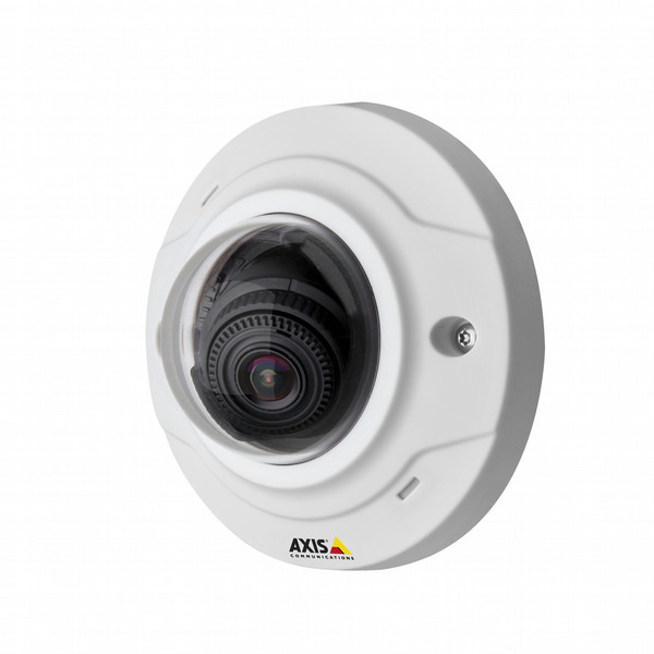 Axis M3004 IP security camera Innen & Außen Kuppel Schwarz, Weiß
