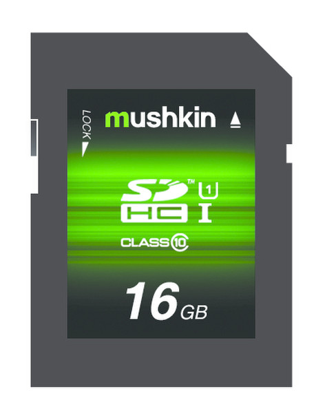 Mushkin SDHC 16GB 16ГБ SDHC Class 10 карта памяти
