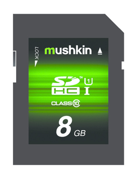 Mushkin SDHC 8GB 8GB SDHC Klasse 10 Speicherkarte