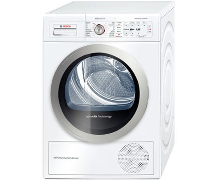 Bosch WTY88701FG Built-in Front-load 8kg A Stainless steel tumble dryer