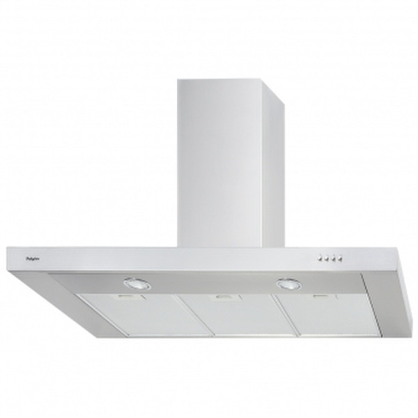 Pelgrim BSK1000RVS Wall-mounted 677m³/h Stainless steel cooker hood