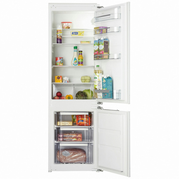 Pelgrim PKD4178V Built-in 204L 70L A+ White fridge-freezer