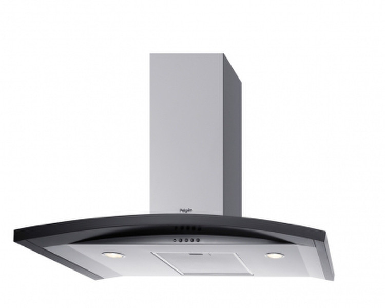 Pelgrim PSK970MAT Wall-mounted 530m³/h Black,Stainless steel cooker hood