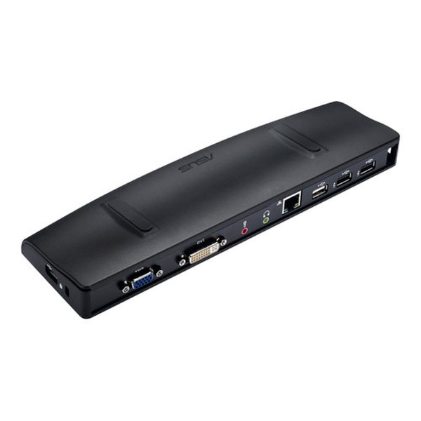 ASUS USB2.0_HZ-1 USB 2.0 Black notebook dock/port replicator