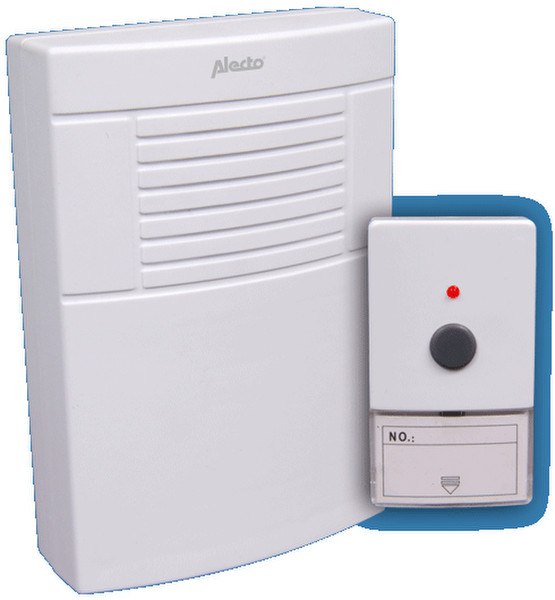 Alecto ADB-12 Wireless door bell kit White doorbell kit
