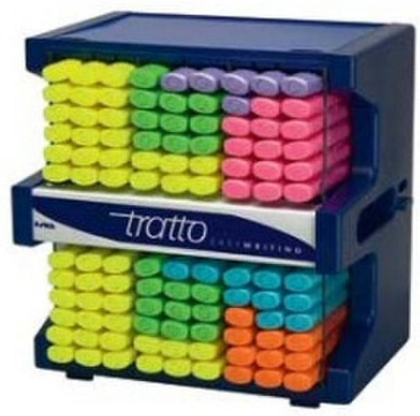 Tratto CF108ESPO Синий, Зеленый, Лиловый, Оранжевый, Розовый, Желтый 108шт маркер