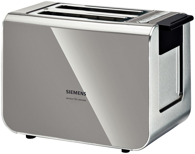 Siemens TT86105 2slice(s) 860W Schwarz, Grau Toaster