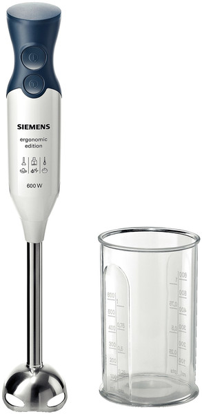Siemens MQ 66110 Pürierstab 600W Blau, Weiß Mixer