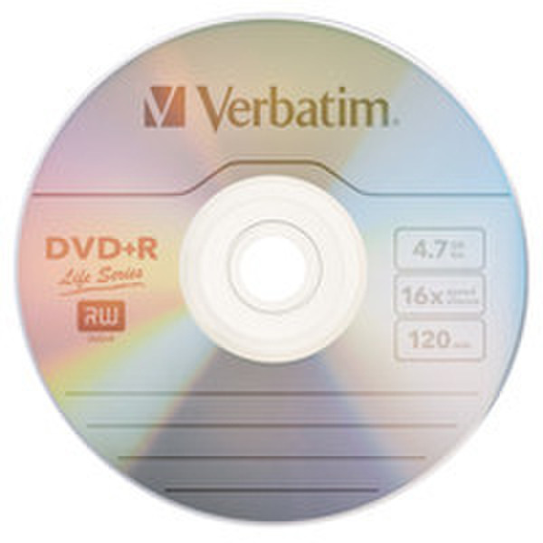 Verbatim DVD+R 4.7ГБ DVD+R 25шт