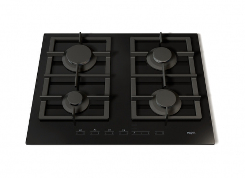 Pelgrim GKT564ONYA built-in Gas Black hob