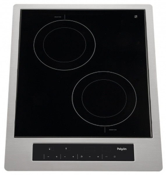 Pelgrim IDK832RVS built-in Electric induction Black hob