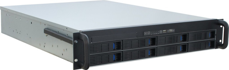 Inter-Tech IPC 2HU-2308L Black rack