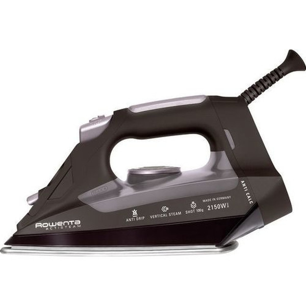 Rowenta DZ 2120 Dry & Steam iron Stainless Steel soleplate 2150W Grey iron