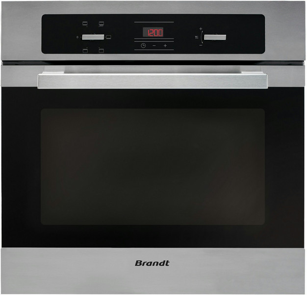 Brandt FC1132X Electric oven 60l 1000W A Schwarz, Edelstahl Backofen