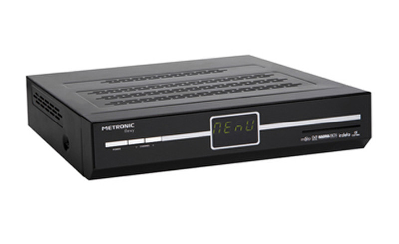 Metronic Zap Box Flexy Terrestrial Black TV set-top box