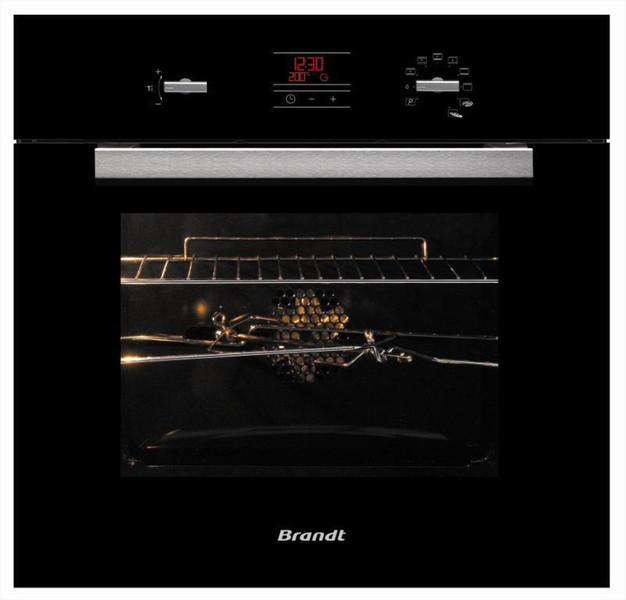 Brandt FP1060B Electric oven 53l 2100W A Schwarz Backofen