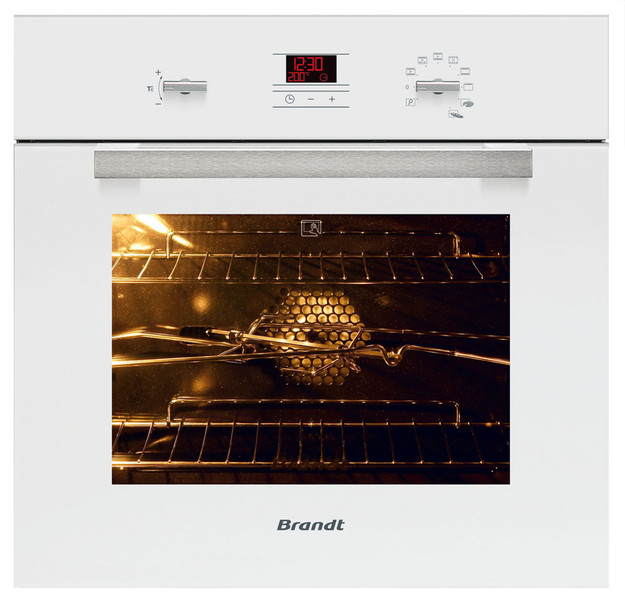 Brandt FP1061W Electric oven 53L 2100W A White