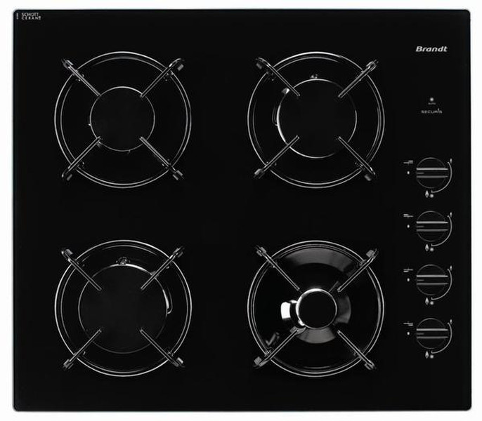 Brandt TG1012B built-in Gas Black hob