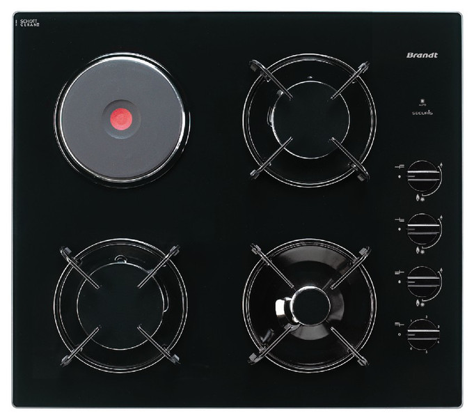 Brandt TG1013B built-in Combi Black hob