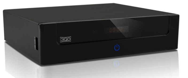 3GO HDDVBT352 Black digital media player