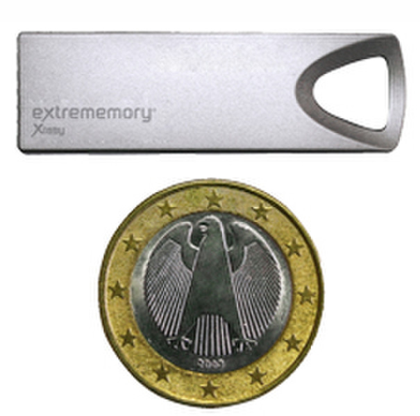 Extrememory USB Xtasy 64GB 64ГБ USB 2.0 Type-A Cеребряный USB флеш накопитель