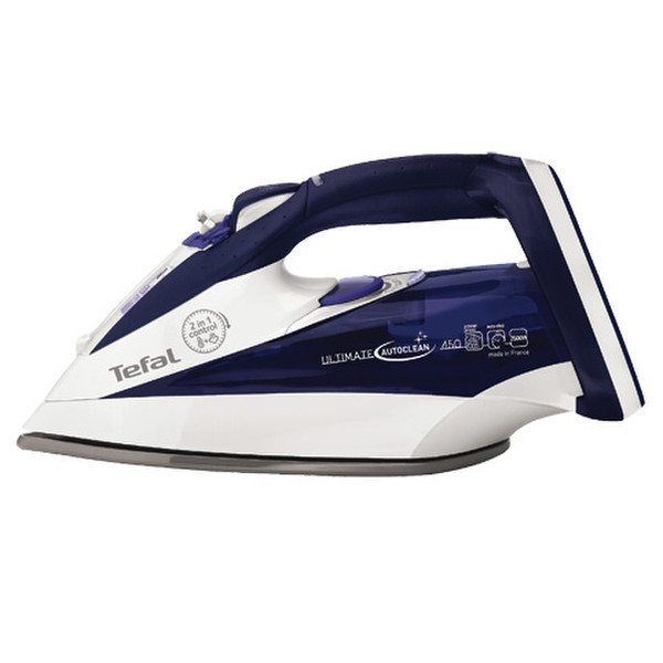 Tefal FV9545 Dry & Steam iron 2600W Blau, Weiß Bügeleisen