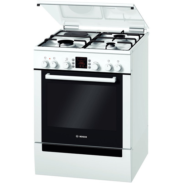 Bosch HGV85D221F Отдельностоящий Combi hob A Белый кухонная плита