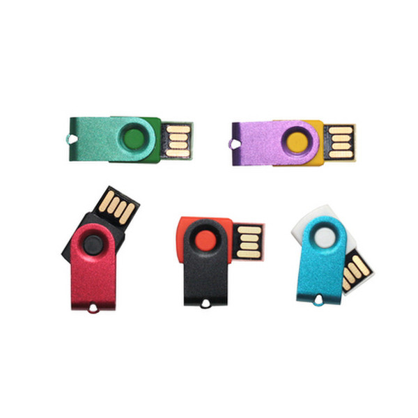 Woxter Jumpy 80 8GB 8GB USB 2.0 Typ A Schwarz, Blau, Grün, Rot USB-Stick