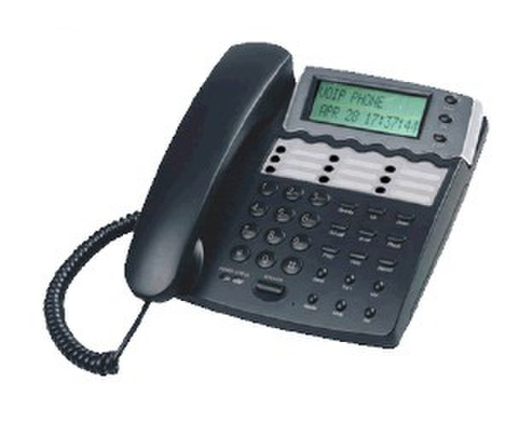 Ansel 5520 Проводная телефонная трубка 2линий ЖК Черный, Серый IP-телефон