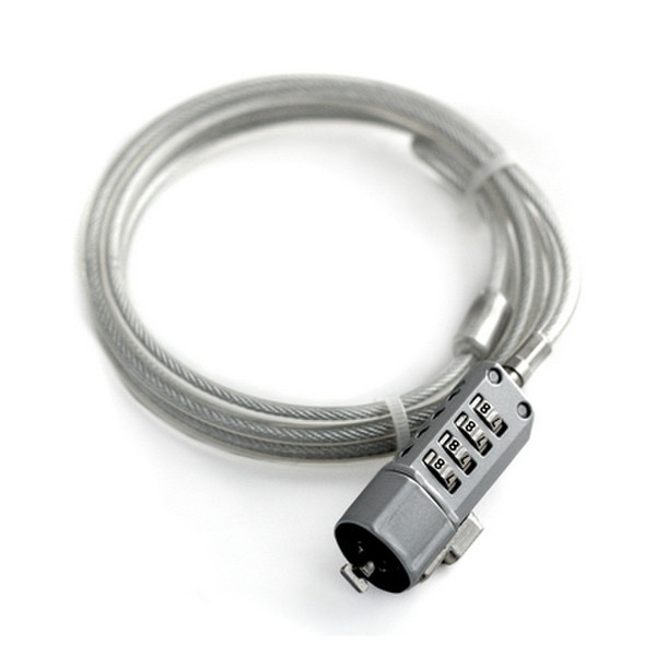Woxter Titan 100 1.8m Silver cable lock