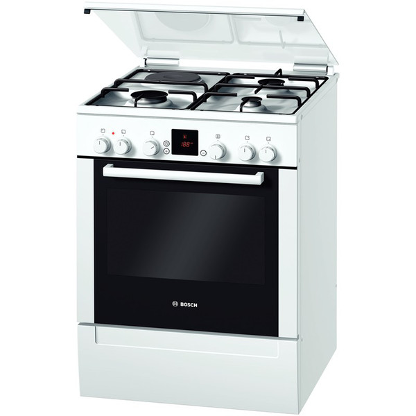 Bosch HGV44D120F Отдельностоящий Combi hob A Белый кухонная плита